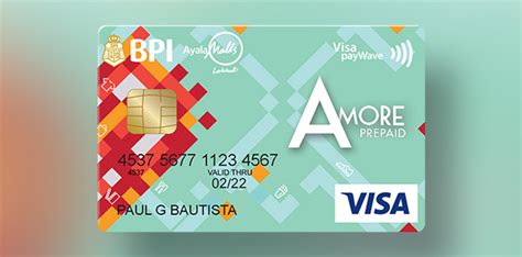 amore visa prepaid card|BPI .